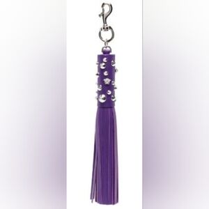 Versace Studded Tassel keychain/charm.
